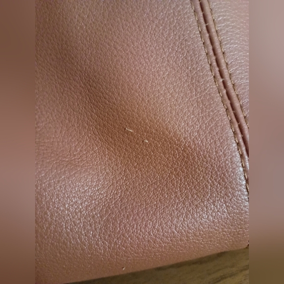 Jose Hess Beautiful Brown Leather Hobo Tote Bag - Picture 6 of 6